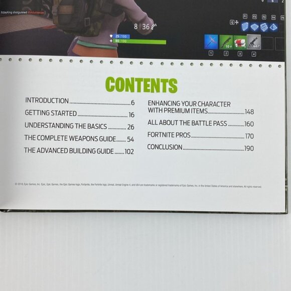 The Big Book of Fortnite Guidebook 2018 Hardcover Battle Royale - Picture 9 of 14